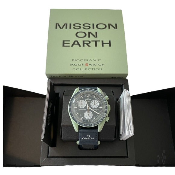 Swatch Other - Omega x Swatch Moonswatch Speedmaster Mission on Earth